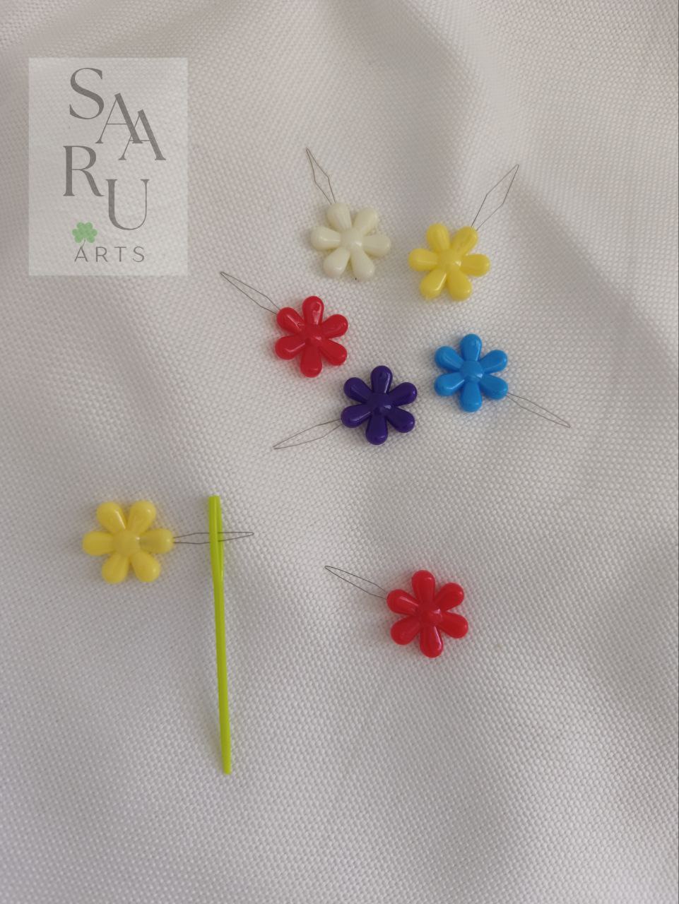 سوزن نخ کن طرح گل