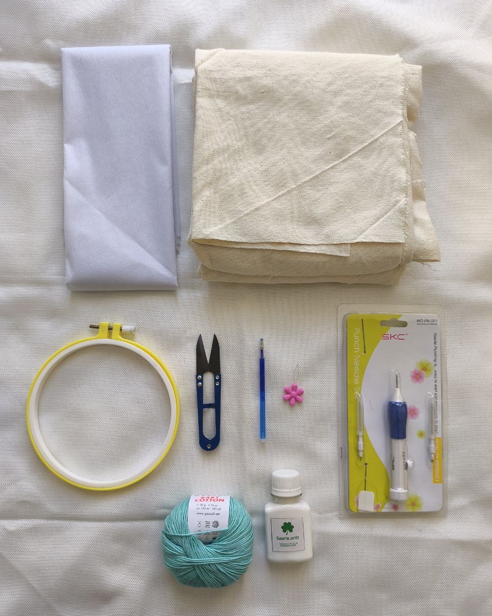 پکیج وسایل پانچ دوزی اس کی سی