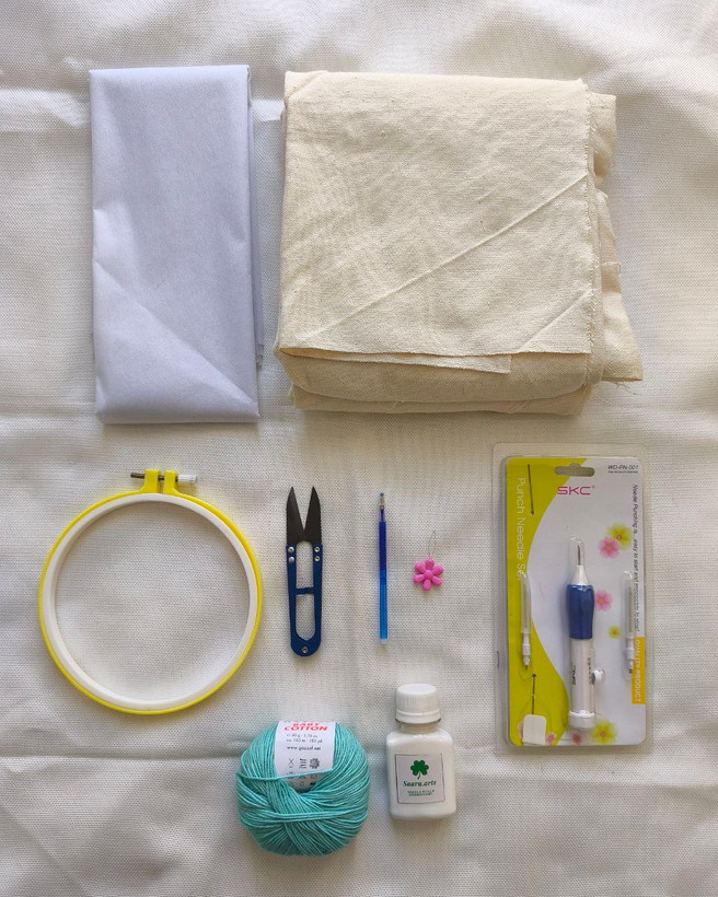 پکیج وسایل پانچ دوزی اس کی سی